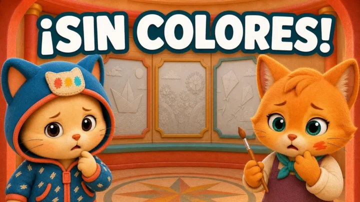 Kiwi y Trizapum en el museo que perdió sus colores